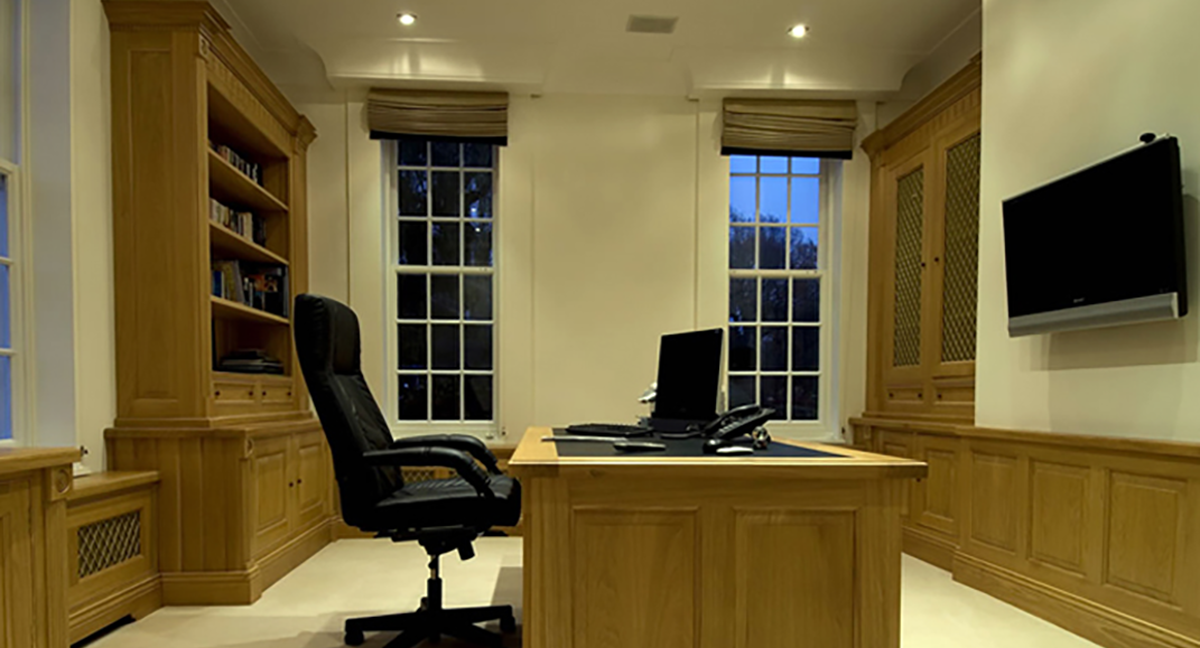 traditional bespoke oak study kent